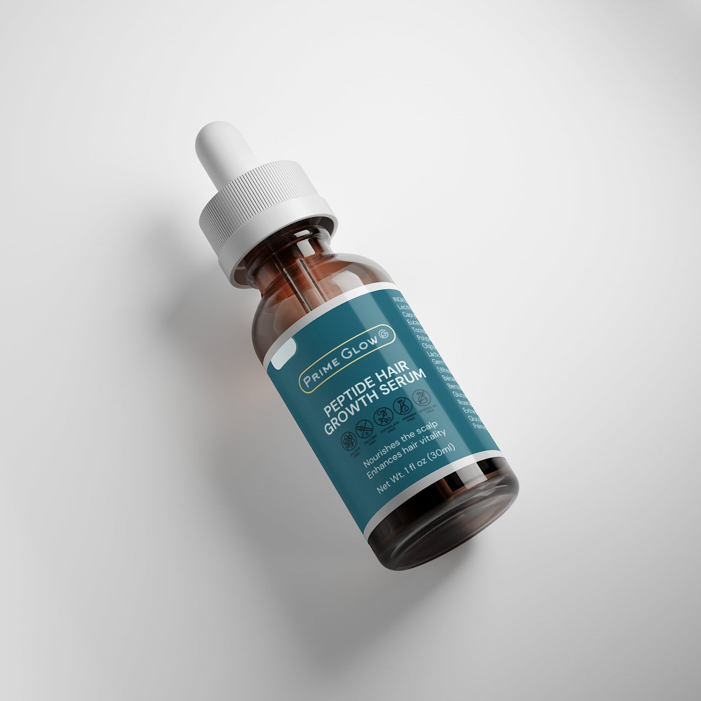 Prime Glow™ Peptide Hair Growth Serum