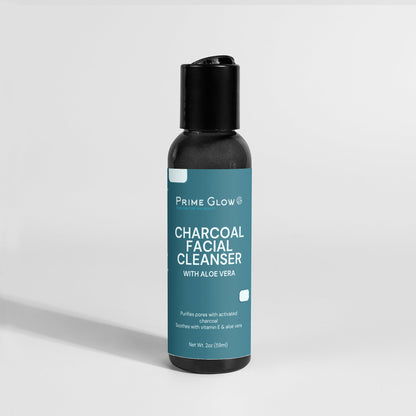 Prime Glow™ Charcoal Facial Cleanser