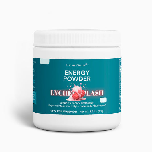 Prime Glow™ Energy Powder (Lychee Splash Energy)