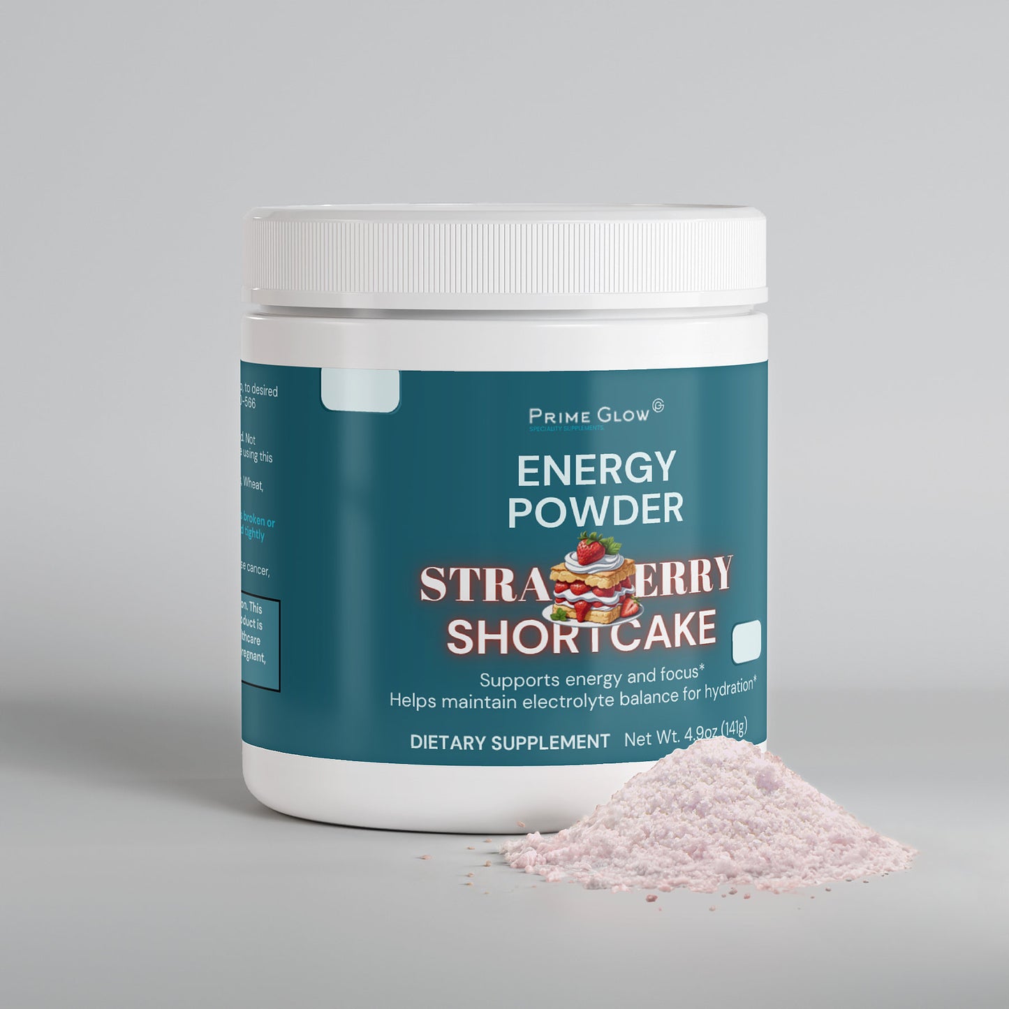 Prime Glow™ Energy Powder (Strawberry Shortcake)